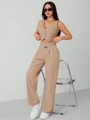 Акція на Костюм жіночий SHEIN GD-00202098 S-Petite Хакі від Rozetka