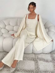 Акція на Костюм жіночий SHEIN GD-00226809 S Білий від Rozetka