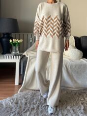 Акція на Костюм жіночий SHEIN GD-00194374 One Size Бежевий від Rozetka