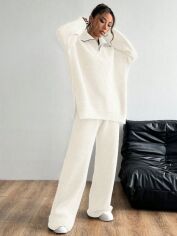 Акція на Костюм жіночий SHEIN GD-00214763 L Бежевий від Rozetka