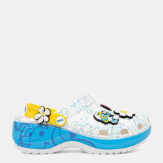 Акція на Жіночі крокси Crocs Smurfs Platform 210822-90H 39-40 (W9) 25 см Mlt від Rozetka