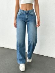 Акція на Джинси жіночі SHEIN GD-00195544 38 Блакитні від Rozetka