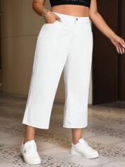 Акція на Джинси жіночі SHEIN GD-00195453 3XL Білі від Rozetka