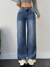 Акція на Джинси жіночі SHEIN GD-00210653 M-Petite Сині від Rozetka