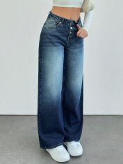Акція на Джинси Baggy жіночі SHEIN GD-00195722 36 Сині від Rozetka