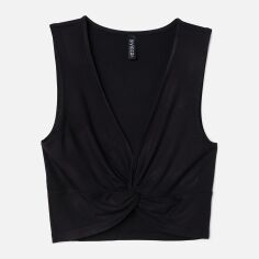 Акція на Топ жіночий H&M XAZ128236BANP XL Чорний від Rozetka