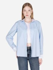 Акція на Сорочка бавовняна жіноча Colin's CL1073300LBL S Light Blue від Rozetka
