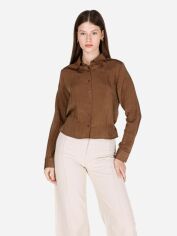 Акція на Сорочка жіноча Colin's CL1073311BRW XS Brown від Rozetka