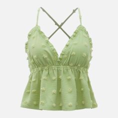 Акція на Топ жіночий SHEIN GD-00201972 XL М'ятний від Rozetka