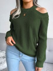 Акція на Джемпер жіночий SHEIN GD-00194440 L Зелений від Rozetka