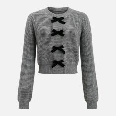 Акція на Джемпер жіночий SHEIN GD-00212334 L Сірий від Rozetka