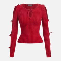 Акція на Джемпер жіночий SHEIN GD-00214746 M Червоний від Rozetka