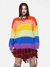Акція на Джемпер жіночий SHEIN GD-00205777 2XL Різнокольоровий від Rozetka