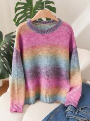 Акція на Джемпер жіночий SHEIN GD-00222310 2XL Рожевий від Rozetka