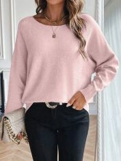Акція на Джемпер жіночий SHEIN GD-00207569 XL Рожевий від Rozetka