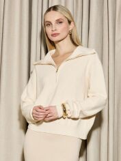 Акція на Джемпер жіночий SHEIN GD-00213676 S Бежевий від Rozetka