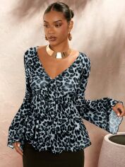 Акція на Блуза жіноча SHEIN GD-00219524 L Різнокольорова від Rozetka