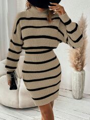 Акція на Сукня жіноча SHEIN GD-00207294 M Бежева від Rozetka