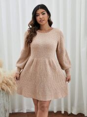 Акція на Сукня жіноча SHEIN GD-00206193 2XL Світло-рожева від Rozetka