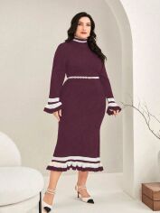 Акція на Сукня жіноча SHEIN GD-00194137 1XL Фіолетова від Rozetka