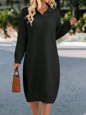 Акція на Сукня жіноча SHEIN GD-00205966 XL Чорна від Rozetka