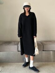 Акція на Сукня жіноча SHEIN GD-00206461 M Чорна від Rozetka