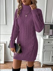 Акція на Сукня жіноча SHEIN GD-00206584 M Фіолетова від Rozetka