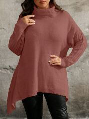 Акція на Светр жіночий SHEIN GD-00209375 1XL Теракотовий від Rozetka