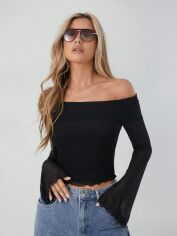 Акція на Топ жіночий SHEIN GD-00223456 L Чорний від Rozetka