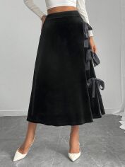 Акція на Спідниця жіноча SHEIN GD-00225933 L Чорна від Rozetka