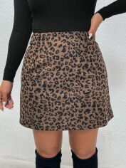 Акція на Спідниця жіноча SHEIN GD-00204981 US 30 Коричнева від Rozetka
