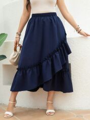 Акція на Спідниця жіноча SHEIN GD-00207062 2XL Синя від Rozetka