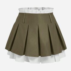 Акція на Спідниця жіноча SHEIN GD-00203393 3XL Зелена від Rozetka