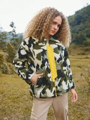Акція на Толстовка флісова жіноча SHEIN GD-00204887 S Різнокольорова від Rozetka