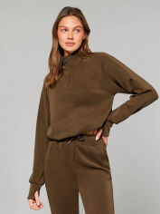Акція на Толстовка жіноча SHEIN GD-00220285 L Коричнева від Rozetka