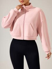 Акція на Толстовка жіноча SHEIN GD-00220428 M Рожева від Rozetka