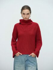 Акція на Светр жіночий SHEIN GD-00210329 M Червоний від Rozetka
