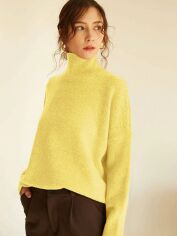 Акція на Светр жіночий SHEIN GD-00219920 S Жовтий від Rozetka