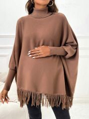 Акція на Светр для вагітних жіночий SHEIN GD-00212069 S Коричневий від Rozetka