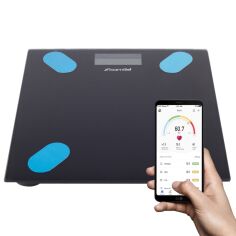 Акція на Весы Smart напольные электронные 28см Kamille 7111 від Podushka