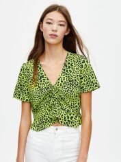 Акція на Топ жіночий Pull & Bear XAZ234572OXEH M Салатовий від Rozetka