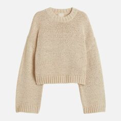 Акція на Джемпер жіночий H&M 10587965wer S Світло-бежевий від Rozetka