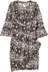 Акція на Плаття коротке жіноче H&M XAZ065926RCOI 44 Темно-сіре з бежевим від Rozetka