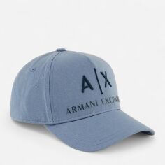 Акція на Кепка чоловіча Armani Exchange 954039CC51328344 One Size Синя від Rozetka