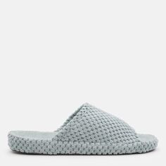 Акція на Жіночі домашні капці з відкритим носком FX shoes Доріс 7012 39 р Полинь від Rozetka