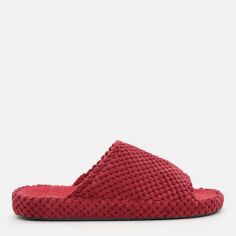 Акція на Жіночі домашні капці з відкритим носком FX shoes Доріс 7011 39 р Червоні від Rozetka