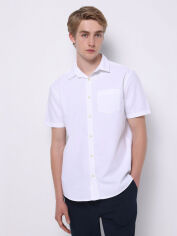 Акція на Сорочка бавовняна літня чоловіча Colin's CL1073847WHT XL White від Rozetka
