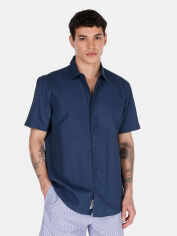 Акція на Сорочка літня чоловіча Colin's CL1074069NAV 2XL Navy від Rozetka