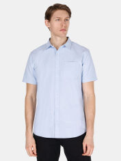 Акція на Сорочка бавовняна літня чоловіча Colin's CL1073847BLE 2XL Blue від Rozetka