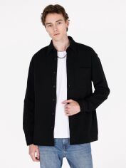 Акція на Сорочка бавовняна оверсайз чоловіча Colin's CL1072021BLK L Black від Rozetka